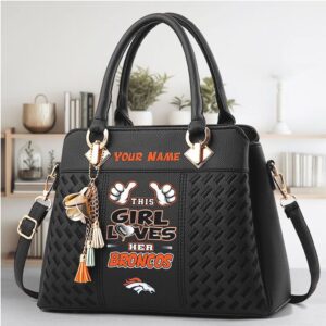 Personalized Denver Broncos Handbag This Girl Loves Her Broncos Custom Name Purse Personalized Denver Broncos Handbag This Girl Loves Her Broncos Custom Name Purse