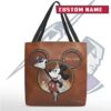 Cute Mouse Personalized PU Leather Tote Bag Cute Mouse Personalized PU Leather Tote Bag