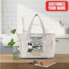 Game Day Ready! Baltimore Ravens Team Spirit Tote Bags with Custom Name Game Day Ready! Baltimore Ravens Team Spirit Tote Bags with Custom Name