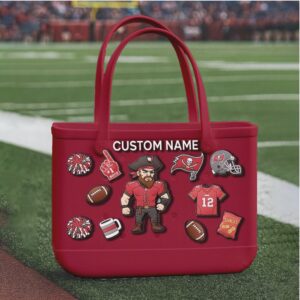 Personalized Tampa Bay Buccaneers Tote Bag