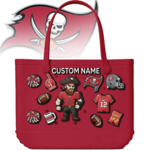 Personalized Tampa Bay Buccaneers Tote Bag