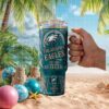 Custom Cleveland Browns 1944 Est. Orange and Gold Personalized NFL Tumbler Custom Cleveland Browns 1944 Est. Orange and Gold Personalized NFL Tumbler