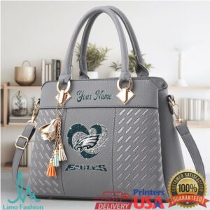 Philadelphia Eagles Heart Logo Handbag