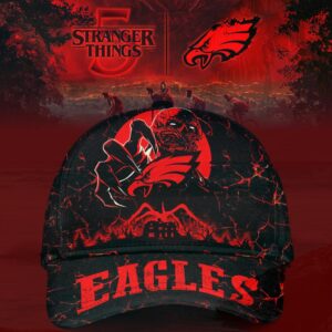 Philadelphia Eagles NFL Stranger Things Classic Cap