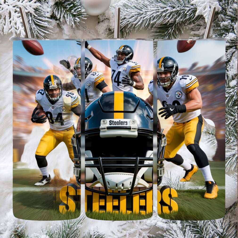 Pittsburgh Steelers 20oz. Tervis Stainless Steel City Football Tumbler Pittsburgh Steelers 20oz. Tervis Stainless Steel City Football Tumbler