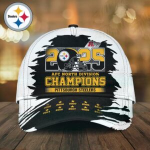 Pittsburgh Steelers AFC North Division Champions Commemorative Cap