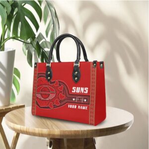 Red Suns & Heart Custom Shoulder Bag