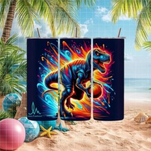 Roaring Hoops Custom Skinny Tumbler