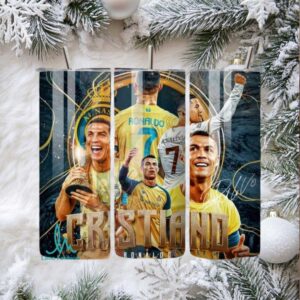 Ronaldo Football Legend Stainless Steel Tumbler