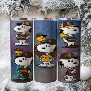 San Diego Padres Snoopy & Woodstock Fan Tumblers