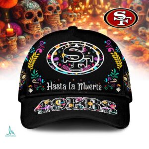 San Francisco 49ers Hasta la Muerte Día de los Muertos Cap