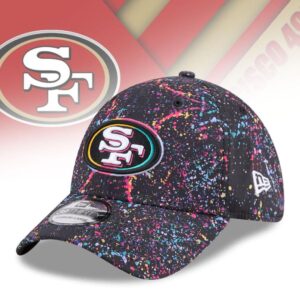 San Francisco 49ers New Era 39THIRTY Crucial Catch Flex Hat
