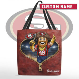 San Francisco 49ers Personalized Tote Bag Gift