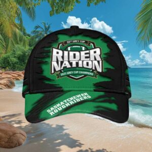 Saskatchewan Roughriders 112th Grey Cup Champions 2025 Rider Nation Cap