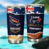 Collingwood Magpies Afl Personalized Can Cooler Go Pies Custom Can Tumbler Collingwood Magpies Afl Personalized Can Cooler Go Pies Custom Can Tumbler