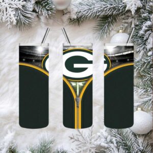 Show Your Colors Green Bay Packers Zipper Tumbler