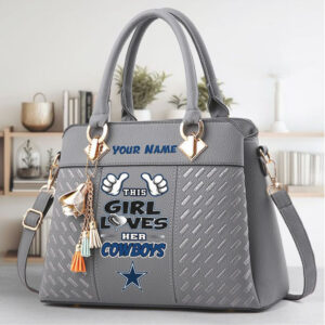 Show Your Team Spirit Personalized Cowboys Bag