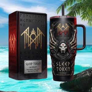 Sleep Token “Take Me Back To Eden” 40oz Tumbler with Handle