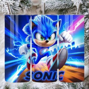 Sonic Speed Stainless Steel Tumbler