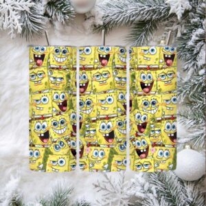 SpongeBob SquarePants Character Collage Tumbler