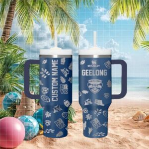 Stanley Tumbler Geelong Cats Afl Custom Name