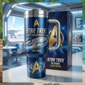 Star Trek 60th Anniversary 1966 2026 Limited Edition Tumbler