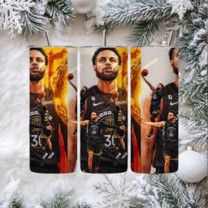 Stephen Curry 20oz Tumbler Golden State Warriors NBA Insulated Cup