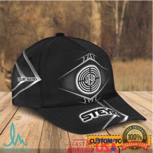 Steyr Traktoren Custom Name Silver Black Cap