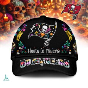 Tampa Bay Buccaneers Hasta la Muerte Day of the Dead Cap