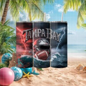 Tampa Bay Buccaneers Stainless Steel Tumbler