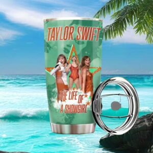 Taylor Swift The Life of a Showgirl Eras Tour Inspired 20oz Tumbler