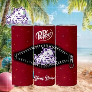 Tcu Horned Frogs Dr Pepper Big 12 Championship Zipper Design