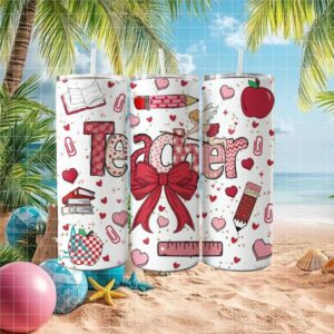 Teacher Appreciation Stainless Steel Tumbler