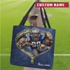 Officially Licensed Seahawks Snoopy Custom Tote Custom Name Bag Officially Licensed Seahawks Snoopy Custom Tote Custom Name Bag