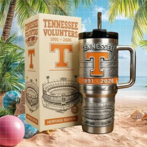 Tennessee Volunteers Heritage Edition 1891 2026 Limited Edition 40oz Tumbler with Handle