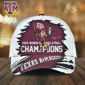 Texas A&M Aggies Official 2025 Volleyball National Champions Hat