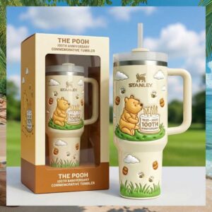 The Pooh 100th Anniversary Commemorative Stanley Tumbler