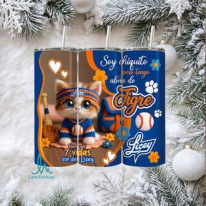 Tigres del Licey Alma de Tigre Baseball Tumbler