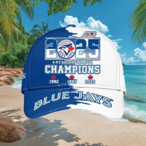 Toronto Blue Jays 2025 American League Champions Split Color Cap
