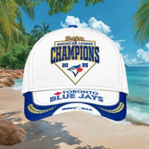 Toronto Blue Jays 2025 World Series AL Champions White & Blue Cap