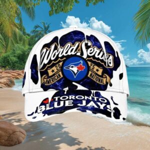 Toronto Blue Jays 2025 World Series American League Splash Design Hat