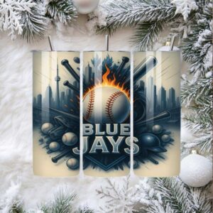 Toronto Blue Jays Skyline Skinny Tumbler
