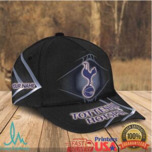 Tottenham Hotspur Personalized Black Graphic Cap