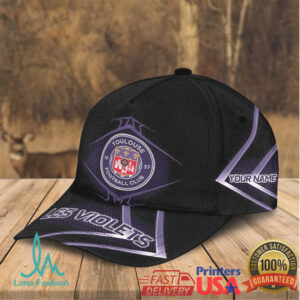 Toulouse Football Club Les Violets Custom Name Fan Cap