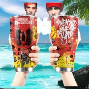 Twenty One Pilots “Clancy” Era Breach & Bandito Graphic 30oz Stainless Steel Tumbler