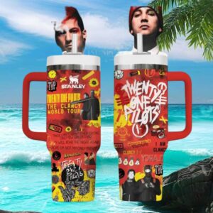 Twenty One Pilots The Clancy World Tour Band Fan 40oz Tumbler