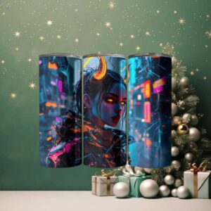 Urban Empyre Pretty Girl Devil Pin up Tumbler