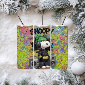 Urban Snoopy Skinny Tumbler