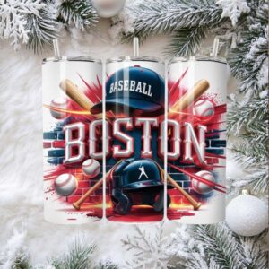 Vintage Boston Baseball Skinny Tumbler