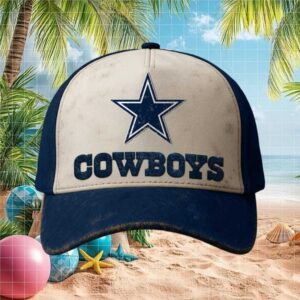 Vintage Cowboys Distressed Snapback Hat